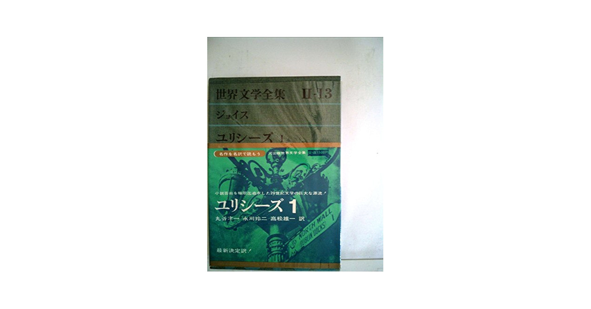 ジェイムズ・ジョイス 　ユリシーズ　世界文学全集 世界文学全集2-14 ジェイムズ・ジョイス ユリシーズ2（四六判